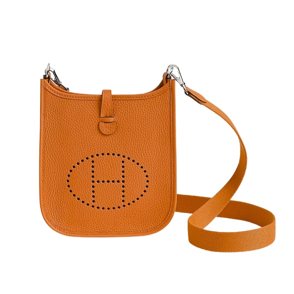 Thumbnails-5 Hermes Evelyne 16 Amazone Shoulder Bag Orange 16Cm H069426CKFT - Image 1