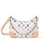 Louis Vuitton X Takashi Murakami Boulogne PM White 26m M27790