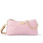 Louis Vuitton Liv Pochette Monogram Denim Washed Pink 24Cm M14159