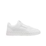 Valentino Garavani Freedots Low Top Sneaker In Leather White 4Y2S0H43Rdg 0Bo