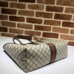 Gucci Ophidia Large Tote Bag Beige And Dark Brown Gg Supreme 38Cm 631685 96Iwb 8745 - Image 5