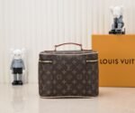 Louis Vuitton Nice BB Monogram Canvas Vanity Case Brown 24cm M42265 - Image 3
