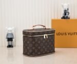 Louis Vuitton Nice BB Monogram Canvas Vanity Case Brown 24cm M42265 - Image 4