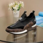 Louis Vuitton Run Away Sneaker Monogram Black - Image 3