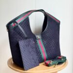 Gucci Giglio Large Tote Bag Dark Blue 60Cm 853971 Caabv 4541 - Image 2