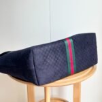 Gucci Giglio Large Tote Bag Dark Blue 60Cm 853971 Caabv 4541 - Image 5